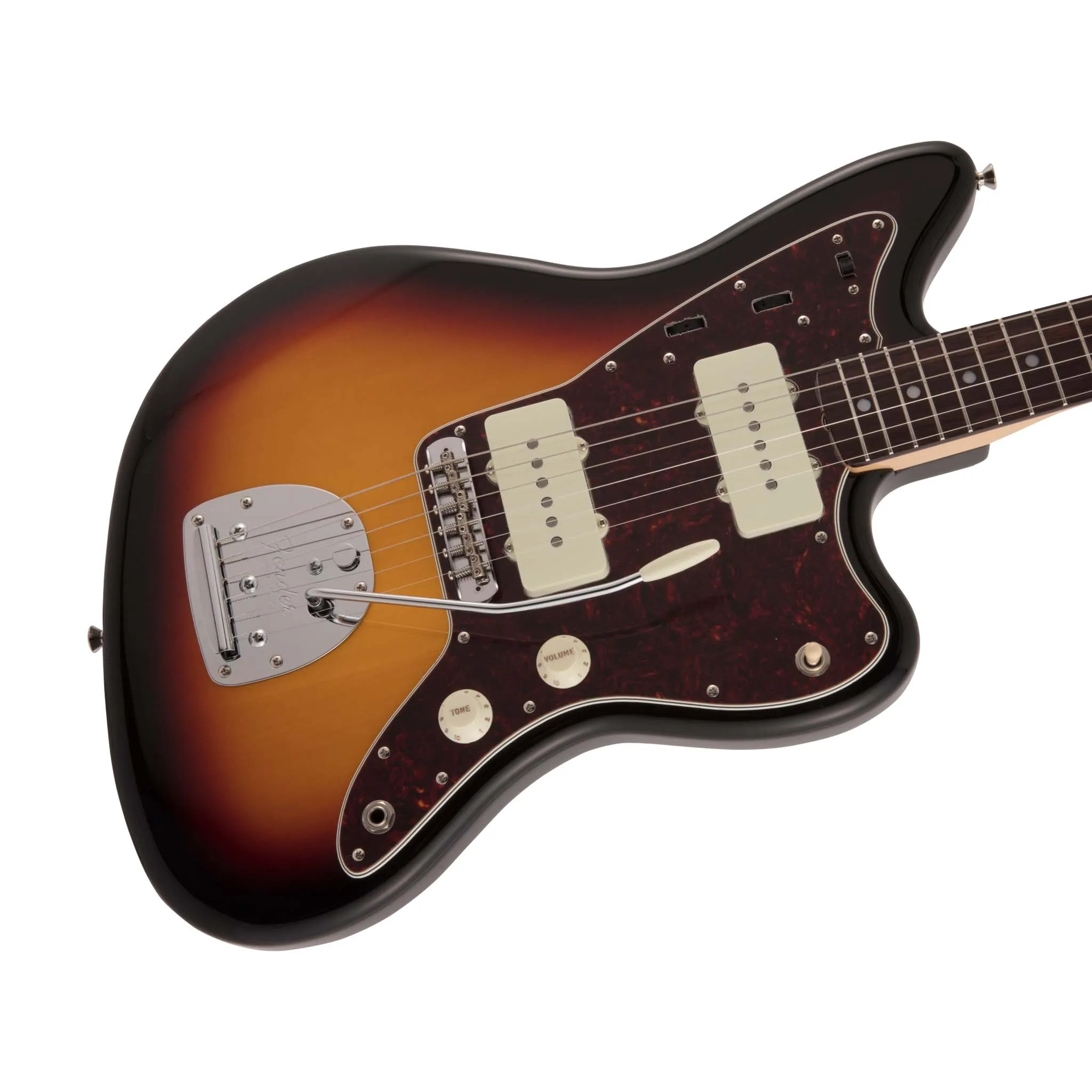 Fender Japan Traditional 60s Jazzmaster Electric Guitar, RW FB, 3-Color Sunburst