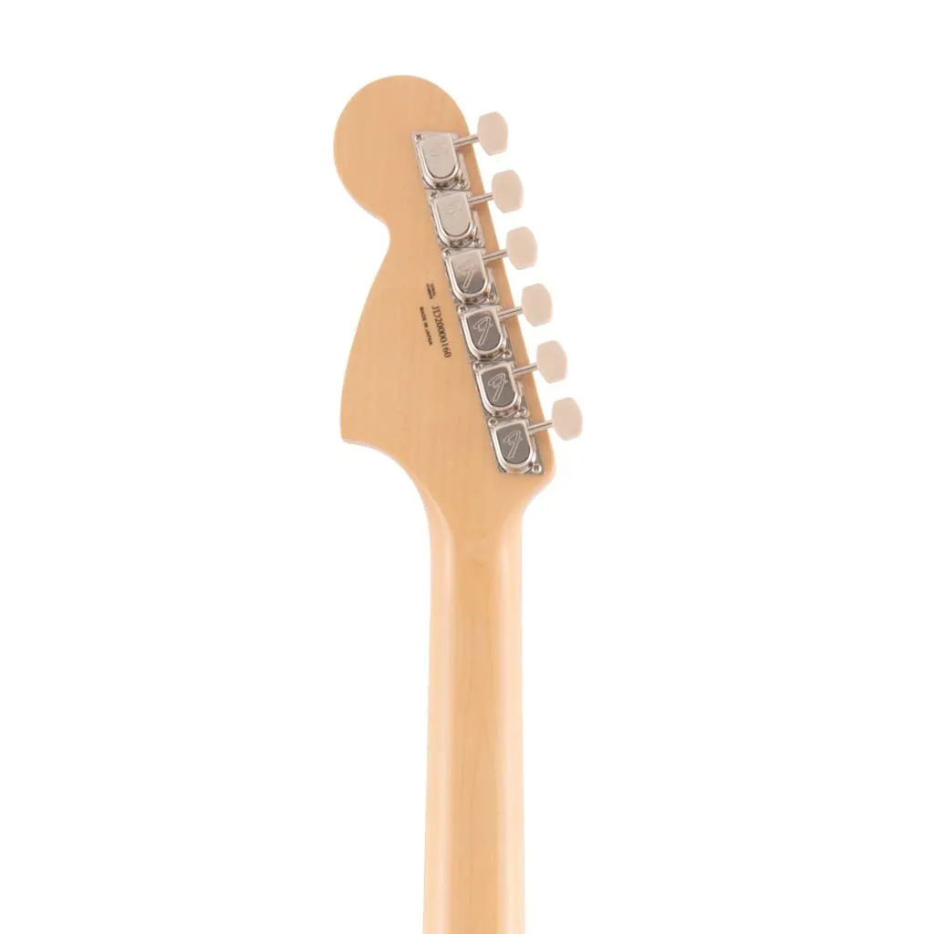 Fender Japan Traditional 60s Mustang Electric Guitar, RW FB, Daphne Blue