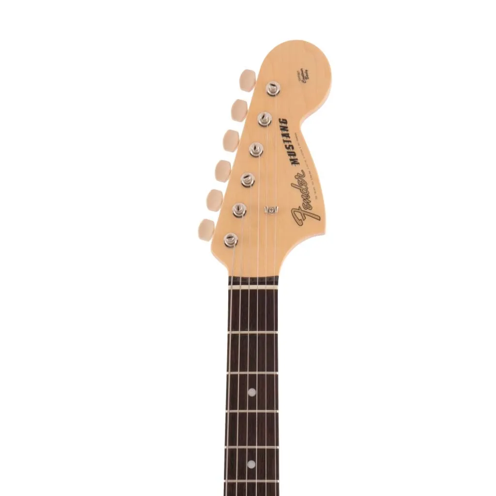 Fender Japan Traditional 60s Mustang Electric Guitar, RW FB, Olympic White