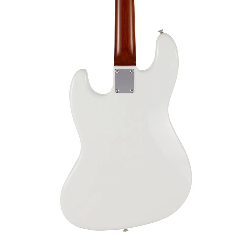Fender Japan Traditional II 60s Jazz Bass Guitar, Roasted Maple Neck / RW FB, Olympic White