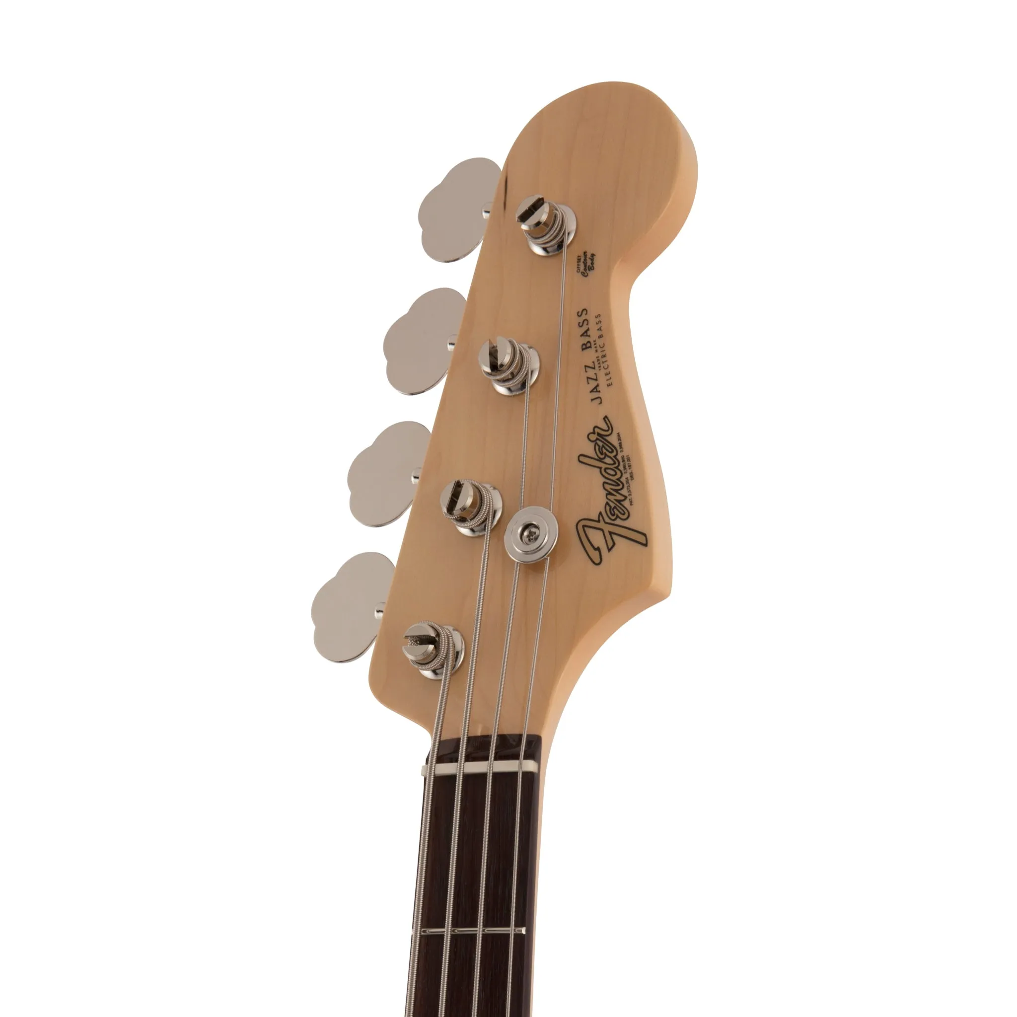 Fender Japan Traditional II 60s Jazz Bass Guitar, RW FB, Olympic White