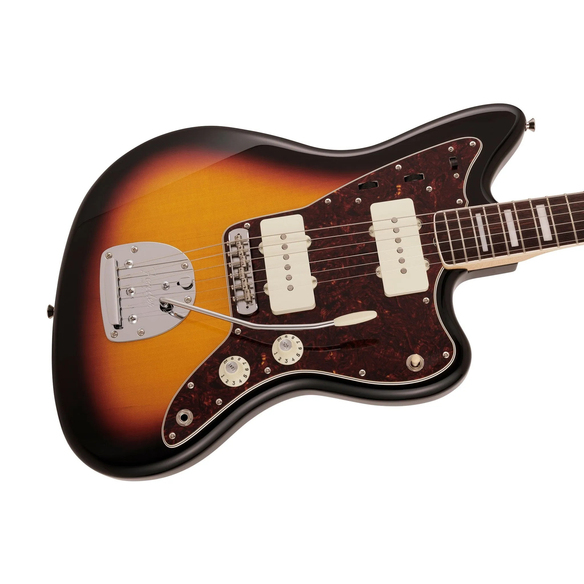 Fender Japan Traditional II 60s Jazzmaster Electric Guitar, RW FB, 3-Tone Sunburst