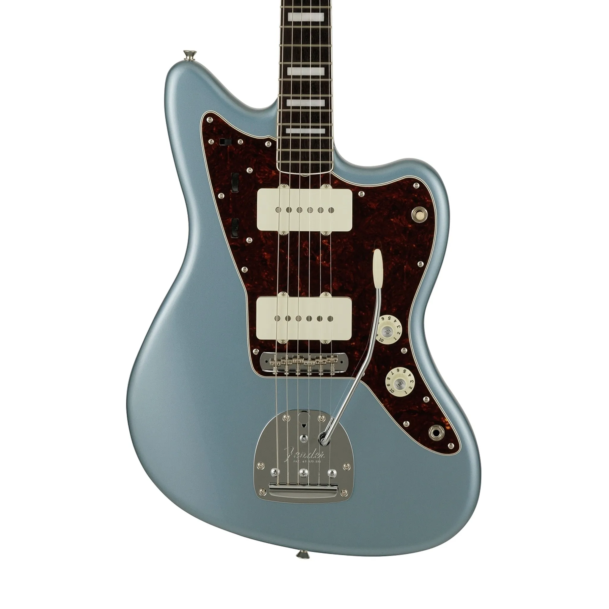 Fender Japan Traditional II 60s Jazzmaster Electric Guitar, RW FB, Ice Blue Metallic
