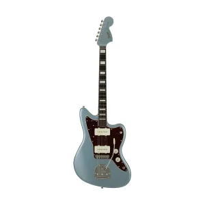 Fender Japan Traditional II 60s Jazzmaster Electric Guitar, RW FB, Ice Blue Metallic