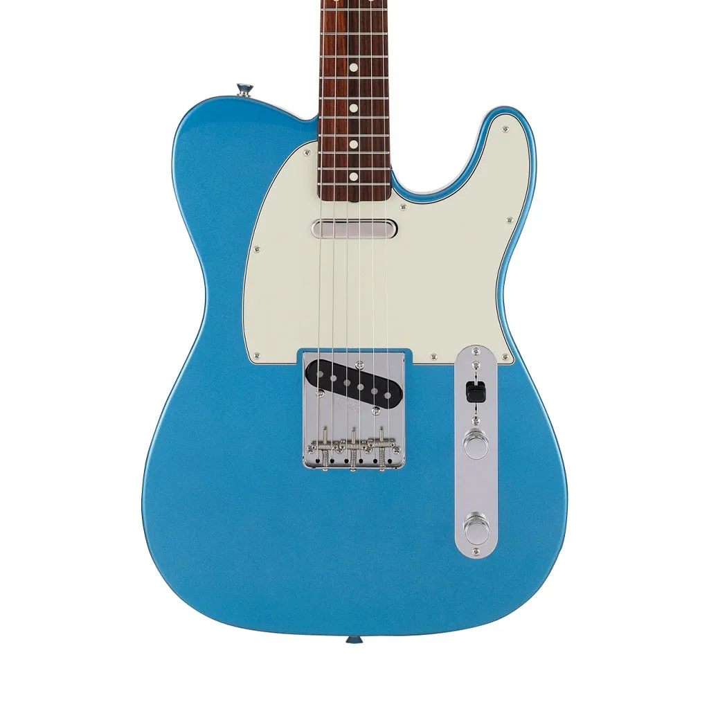 Fender Japan Traditional II 60s Telecaster Electric Guitar, Roasted Maple Neck / RW FB, Lake Placid