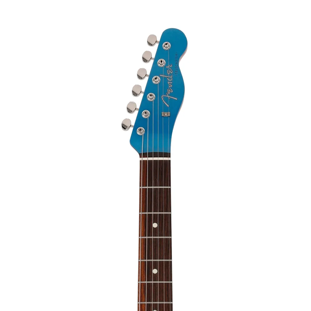 Fender Japan Traditional II 60s Telecaster Electric Guitar, Roasted Maple Neck / RW FB, Lake Placid