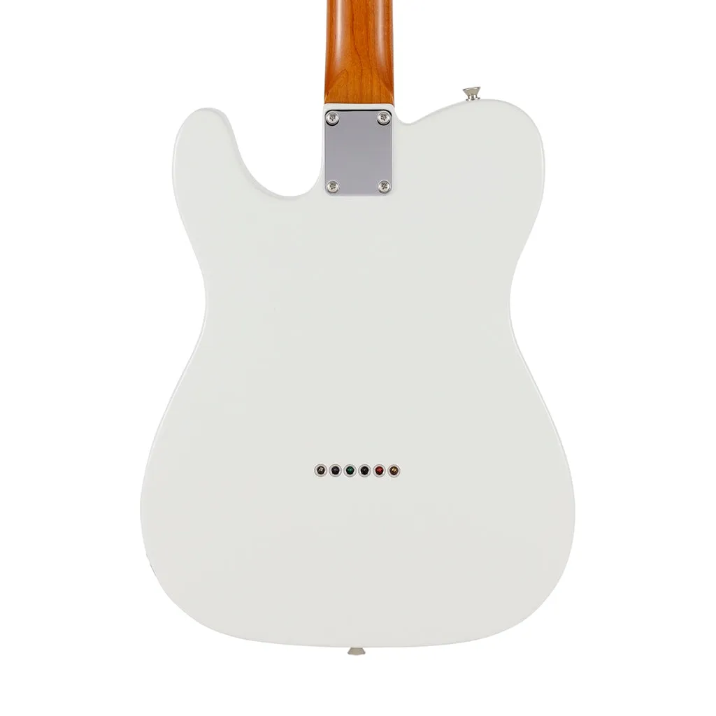 Fender Japan Traditional II 60s Telecaster Electric Guitar, Roasted Maple Neck / RW FB, Olympic White
