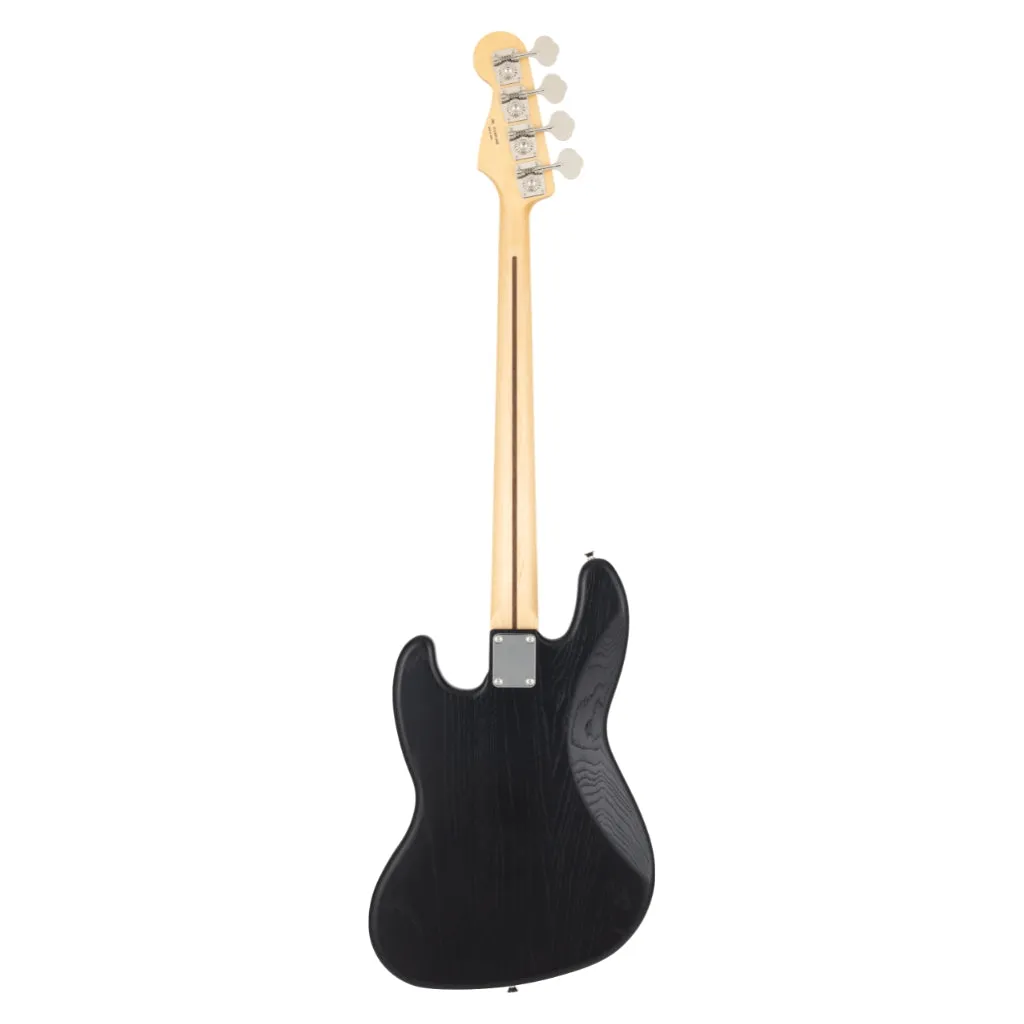 Fender Made in Japan Limited Jazz Bass Raw - Ash Black