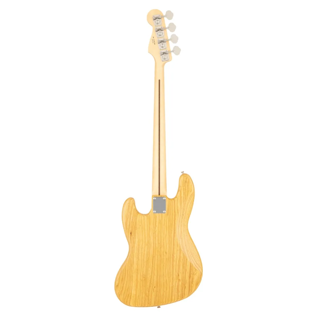 Fender Made in Japan Limited Jazz Bass Raw Ash - Vintage Natural