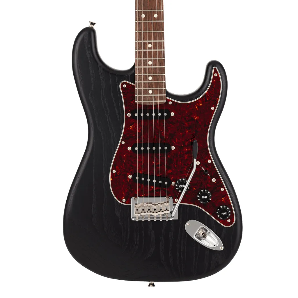 Fender Made in Japan Limited Stratocaster Raw Ash Black
