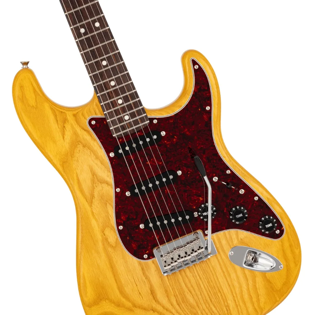 Fender Made in Japan Limited Stratocaster Raw Ash - Vintage Natural