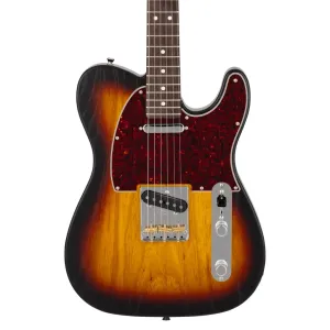 Fender Made in Japan Limited Telecaster Raw Ash - 3 Color Sunburst