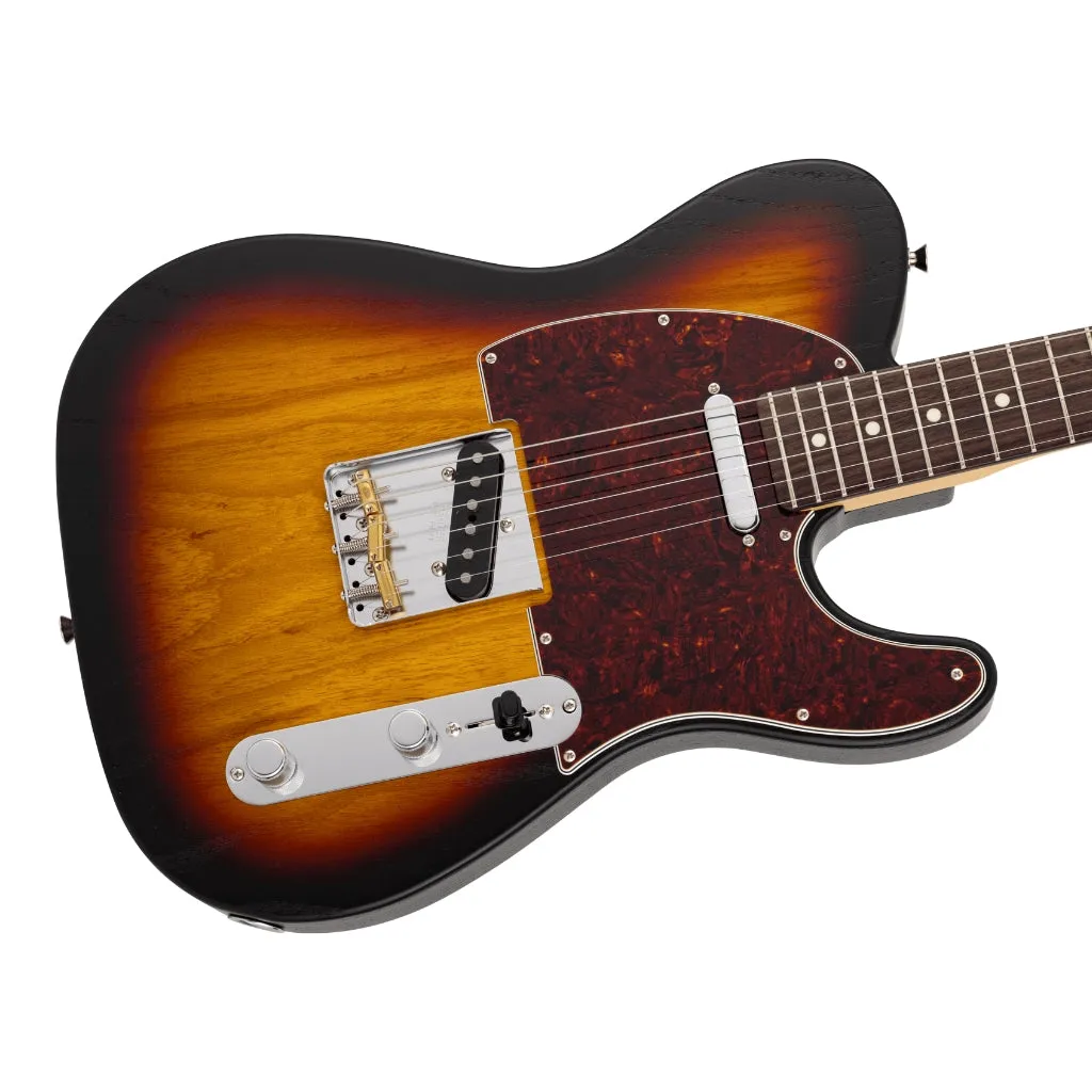 Fender Made in Japan Limited Telecaster Raw Ash - 3 Color Sunburst