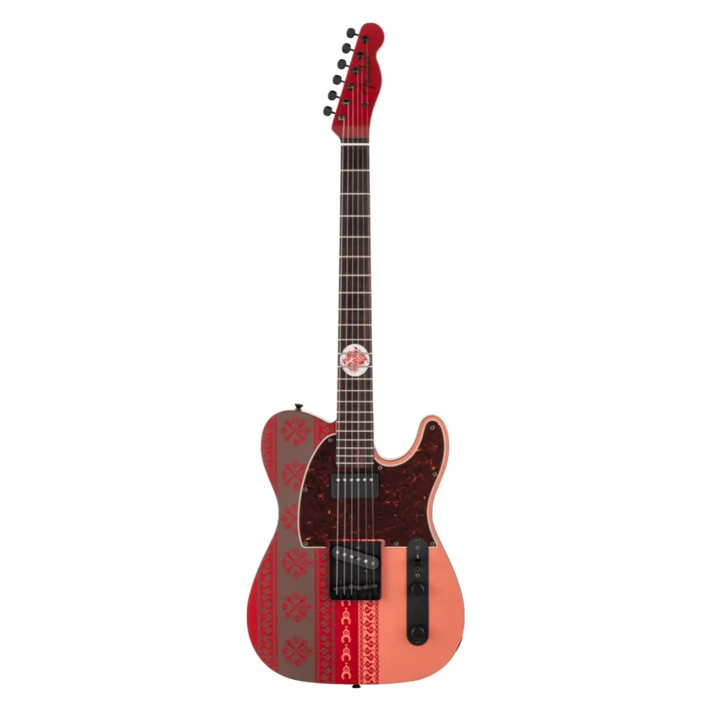 Fender Monster Hunter Rathalos Telecaster, Rosewood Fingerboard - Rathalos Red