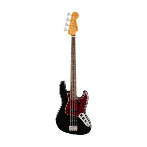 Fender Vintera II 60s Jazz Bass Guitar, RW FB, Black