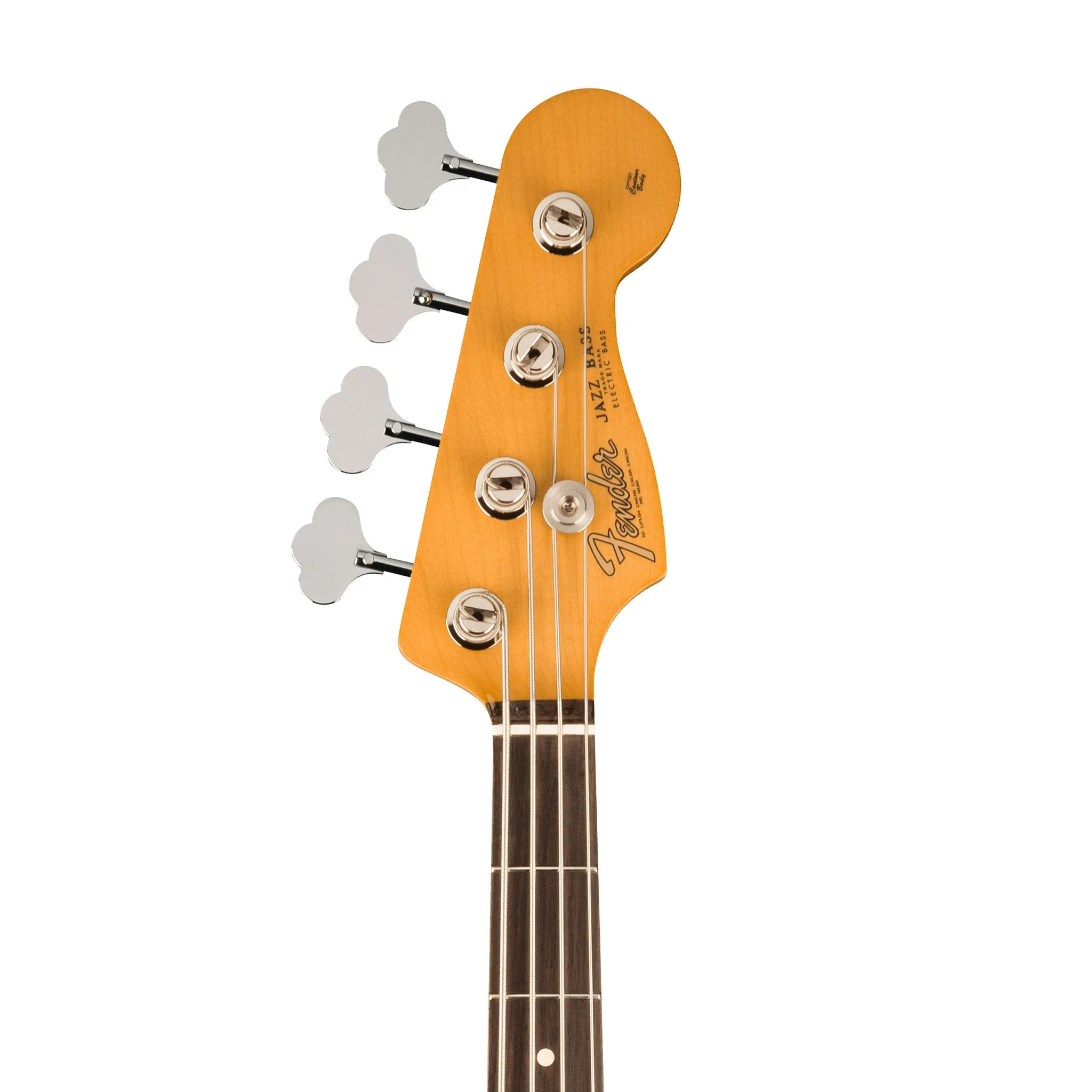 Fender Vintera II 60s Jazz Bass Guitar, RW FB, Black