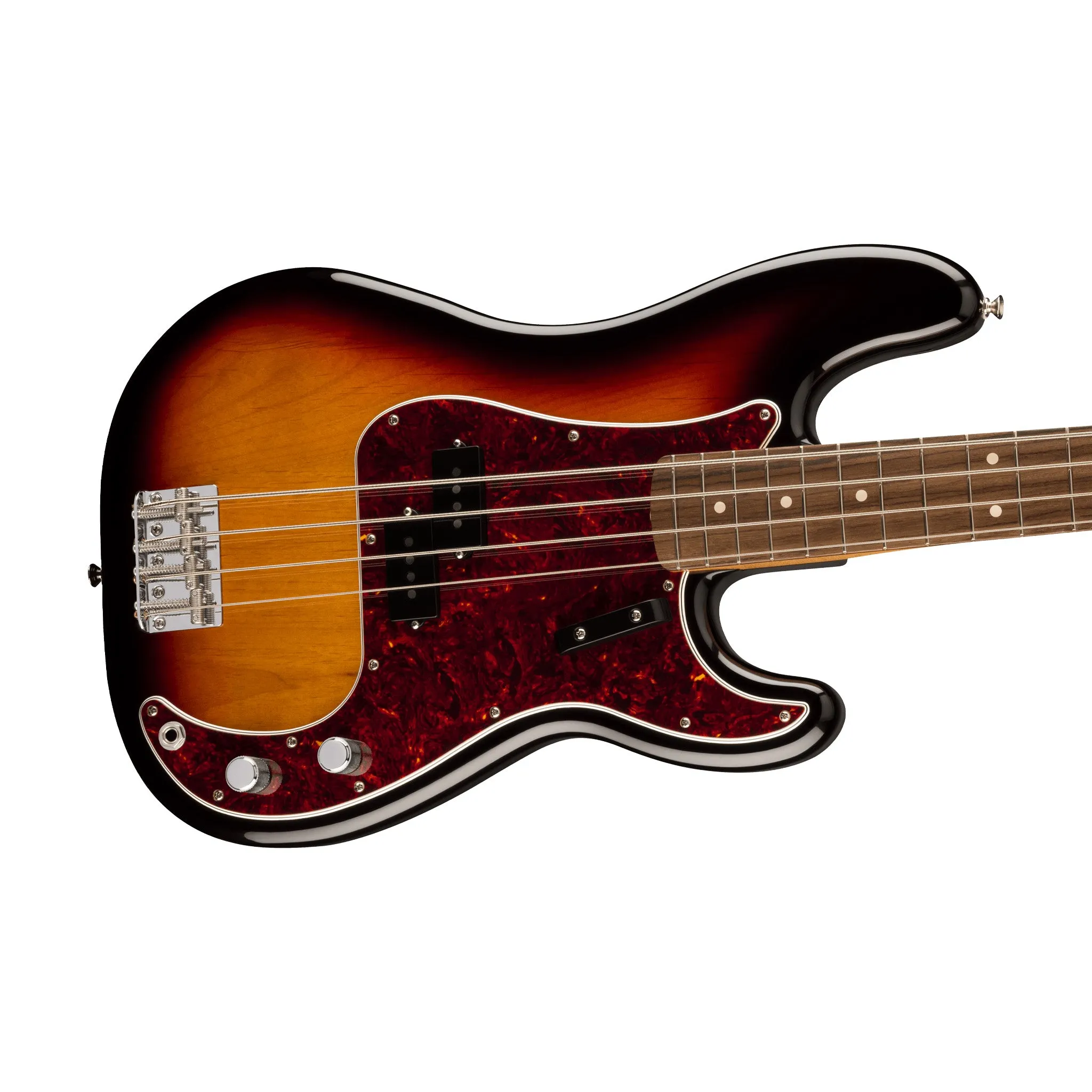 Fender Vintera II 60s Precision Bass Guitar, RW FB, 3-Tone Sunburst