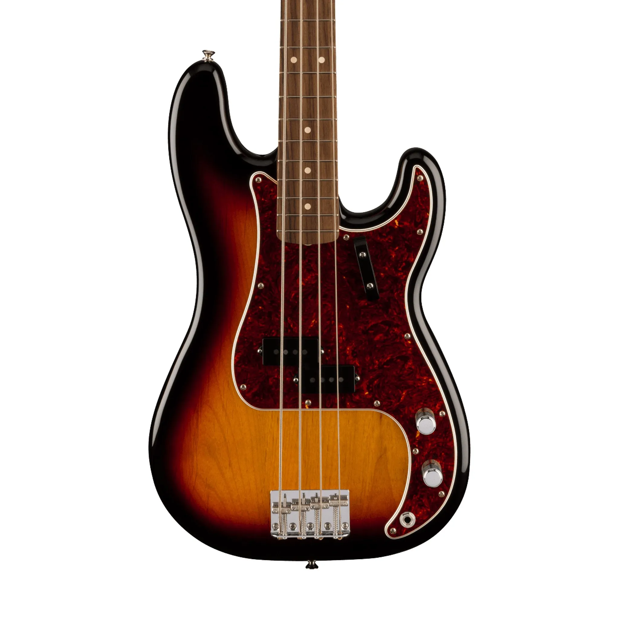 Fender Vintera II 60s Precision Bass Guitar, RW FB, 3-Tone Sunburst