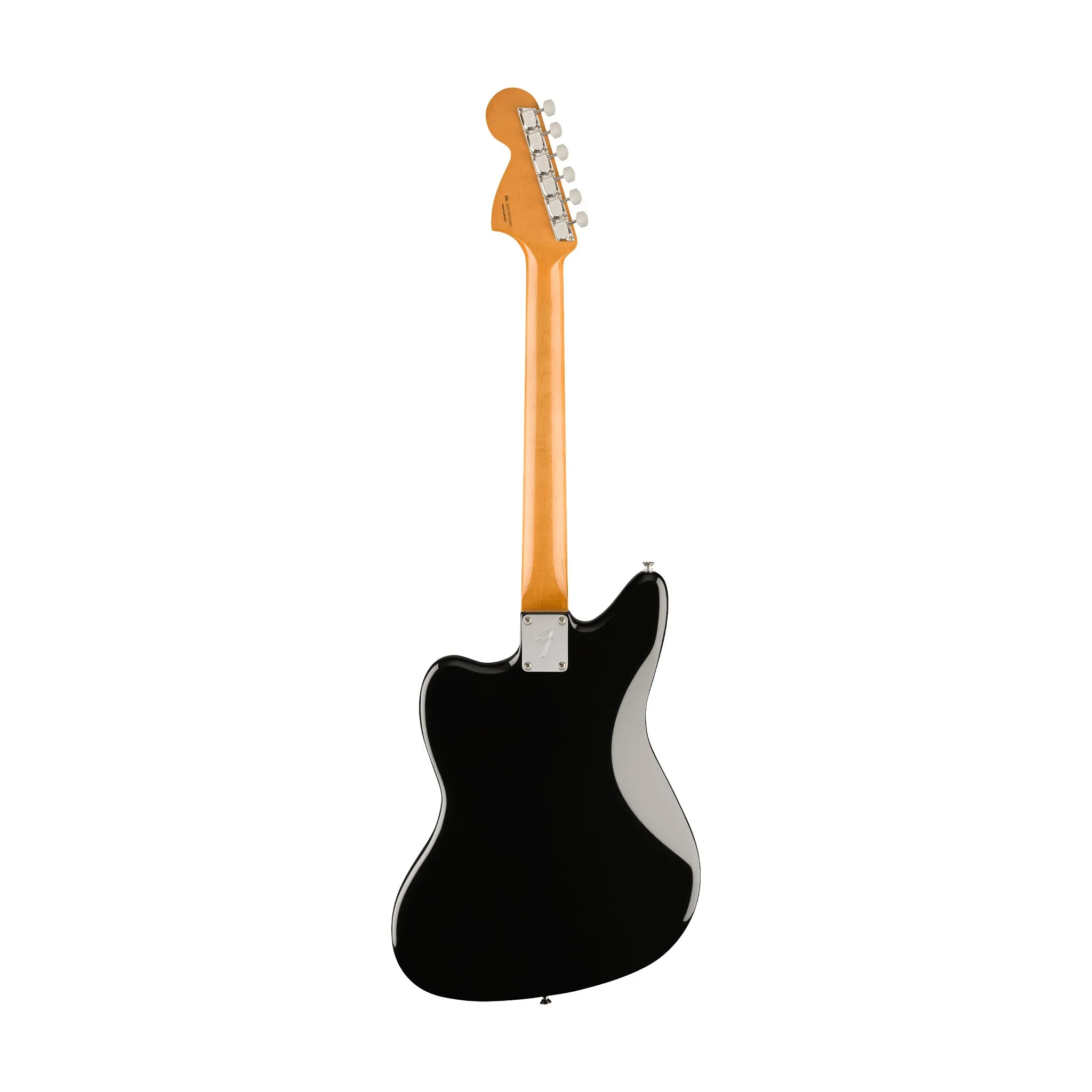 Fender Vintera II 70s Jaguar Electric Guitar, Maple FB, Black