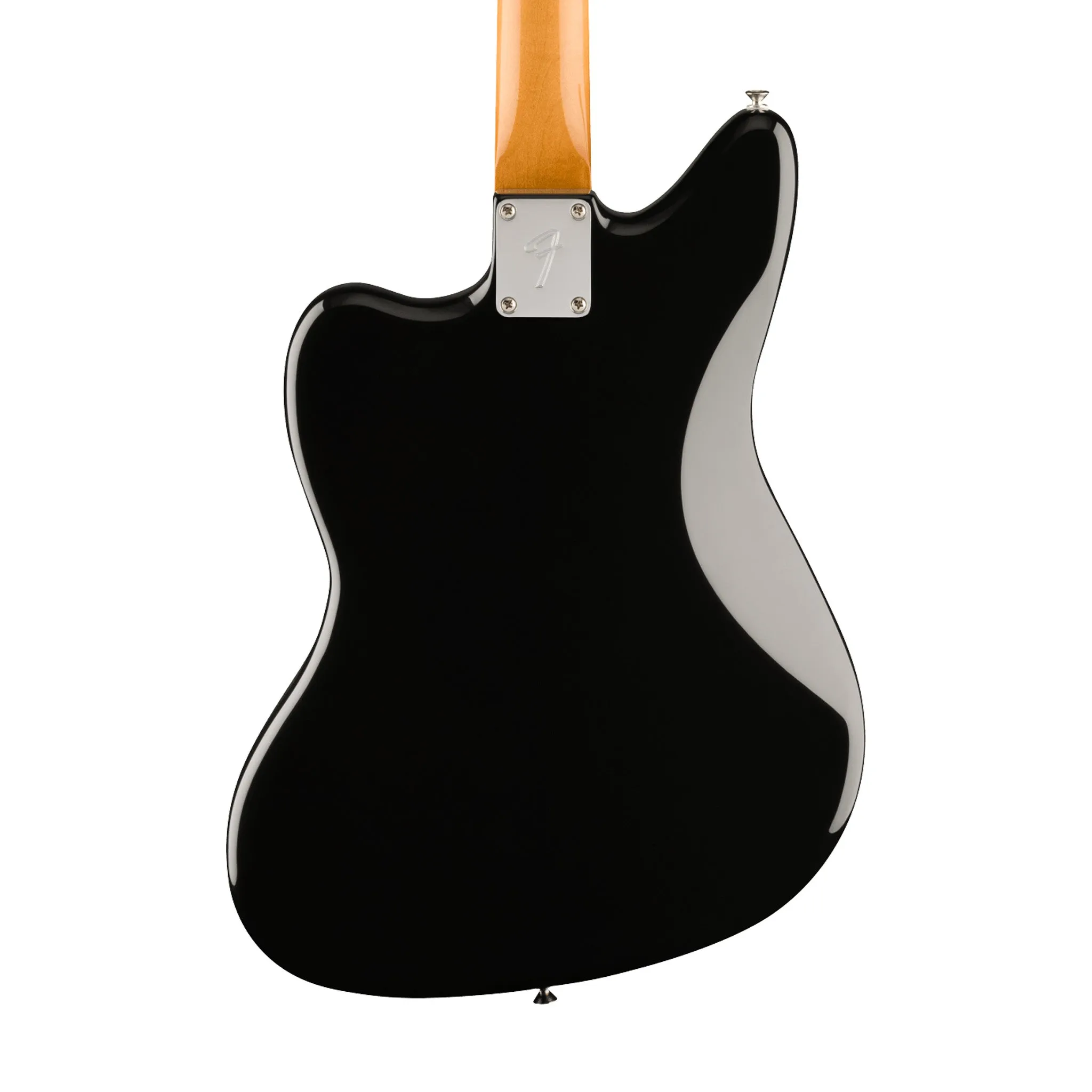 Fender Vintera II 70s Jaguar Electric Guitar, Maple FB, Black