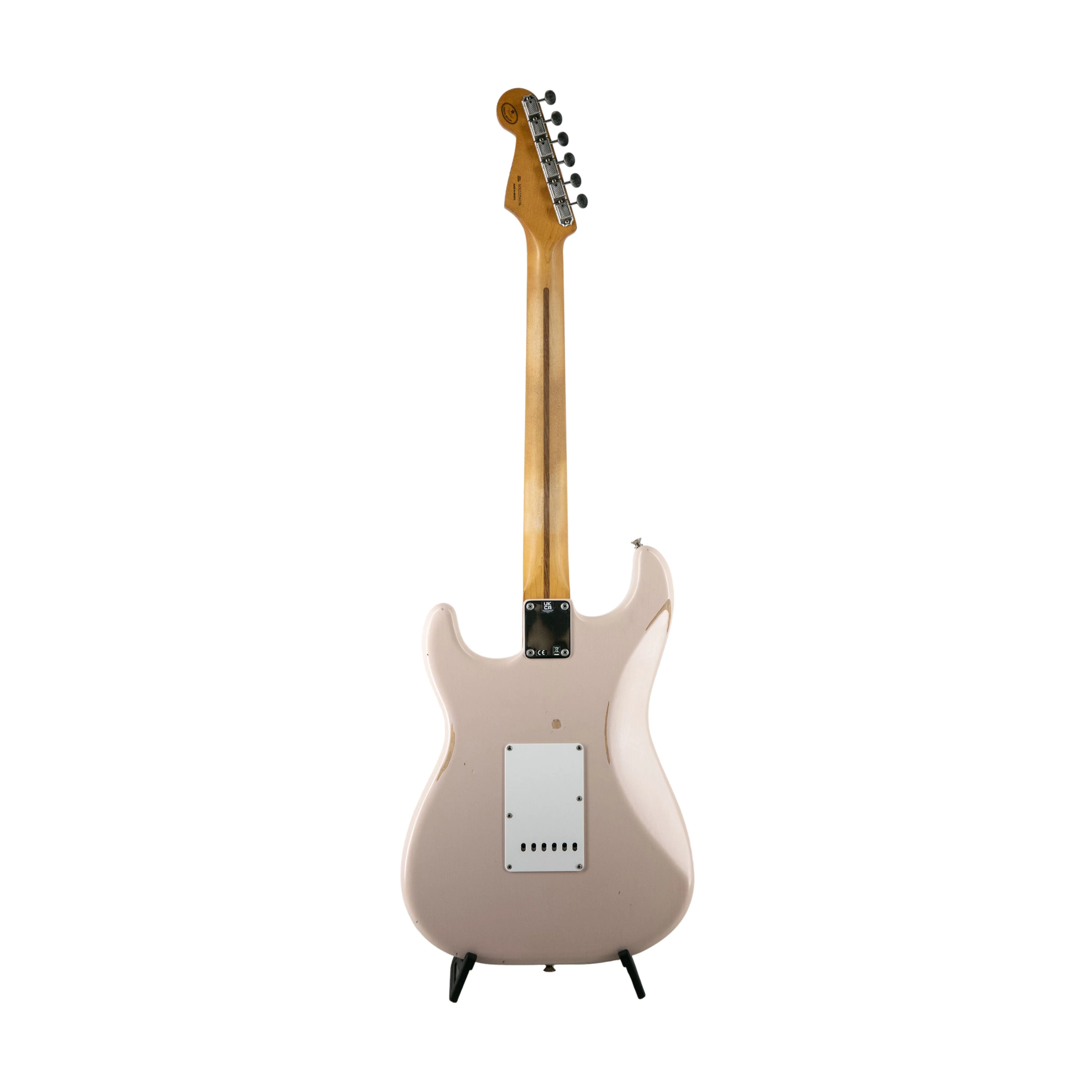 Fender Vintera Road Worn 1960 Stratocaster Electric Guitar, Shell Pink