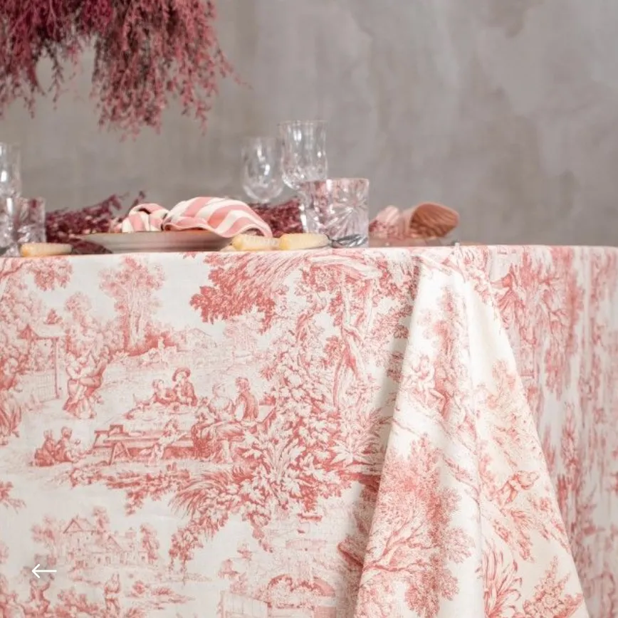 Filo Toile Tablecloth by Borgo Delle Tovaglie , Italy