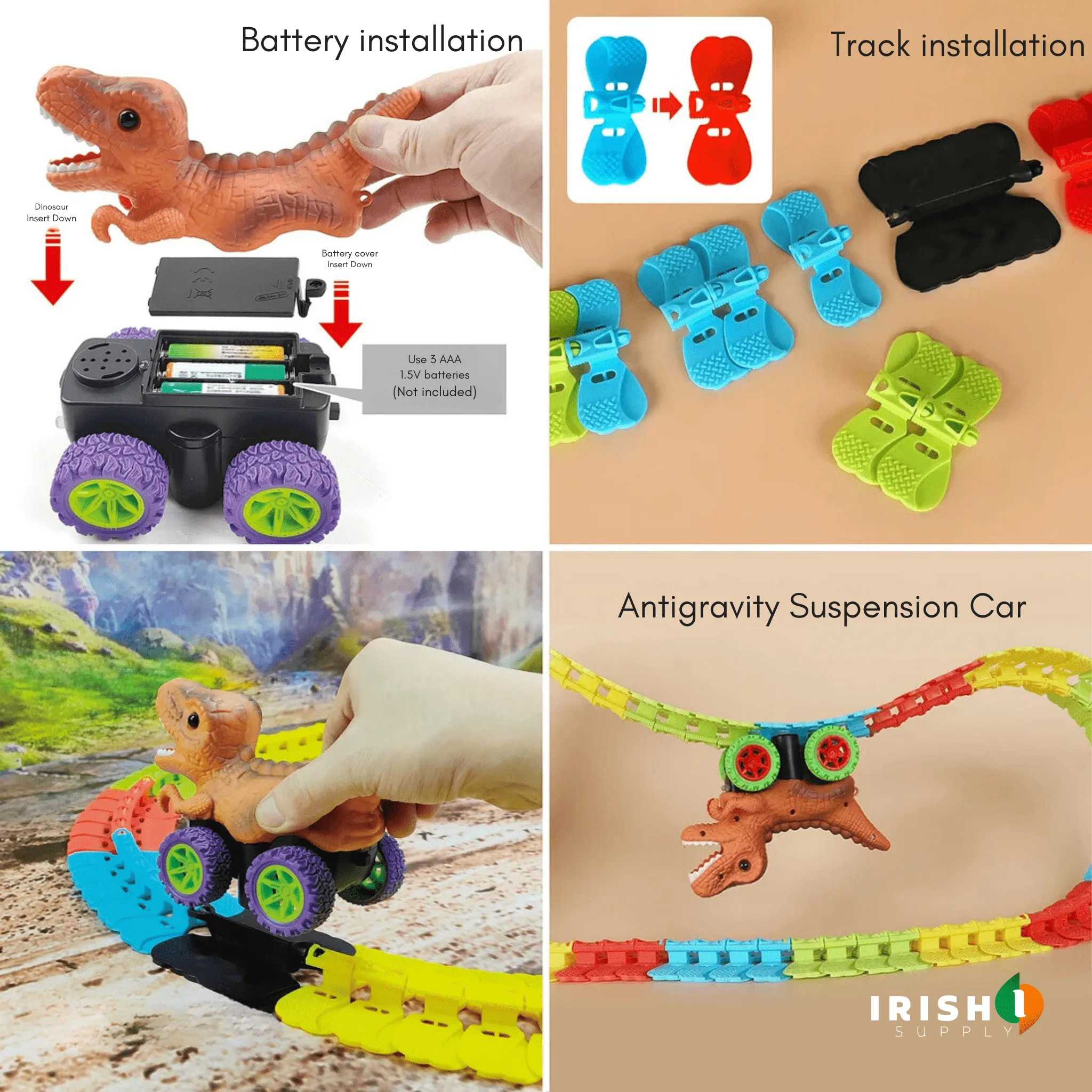 FLEXRACE Anti-Gravity Rail Car