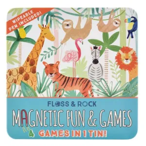 FLOSS & ROCK- JUNGLE MAGNETIC FUN & GAME