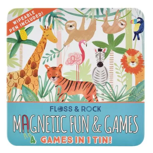 FLOSS & ROCK- JUNGLE MAGNETIC FUN & GAME