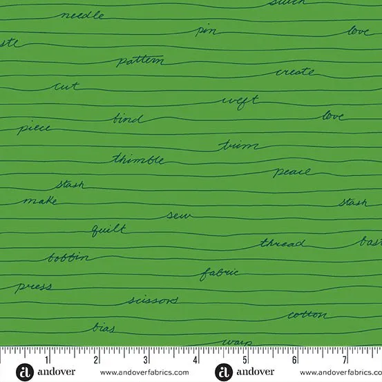 Giucy Giuce Fabric | Scrawl | Fat Quarter Pack (20)