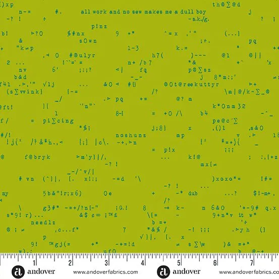Giucy Giuce Fabric | Scrawl | Fat Quarter Pack (20)