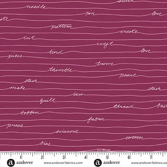 Giucy Giuce Fabric | Scrawl | Fat Quarter Pack (20)