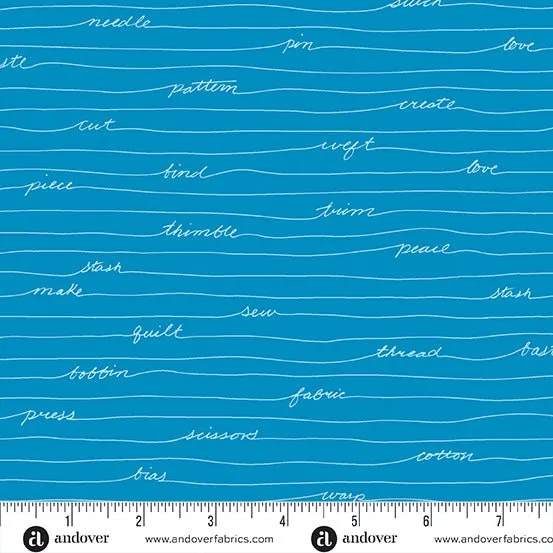Giucy Giuce Fabric | Scrawl | Fat Quarter Pack (20)