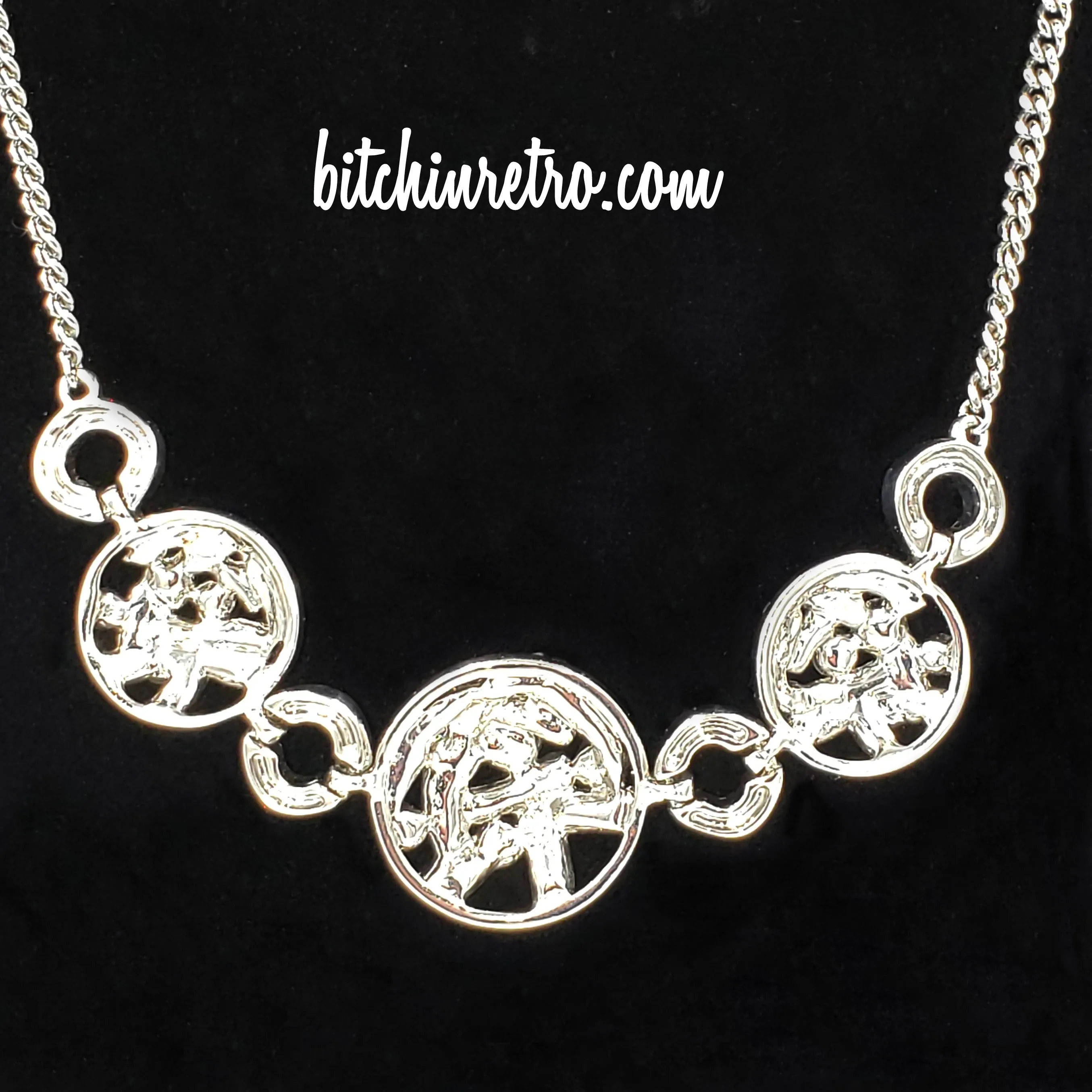 Givenchy Vintage Rhinestone Necklace With Art Deco Style