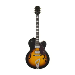 Gretsch G2420 Streamliner Hollow Body Single-Cut Guitar w/Chromatic II, Aged Brooklyn Burst