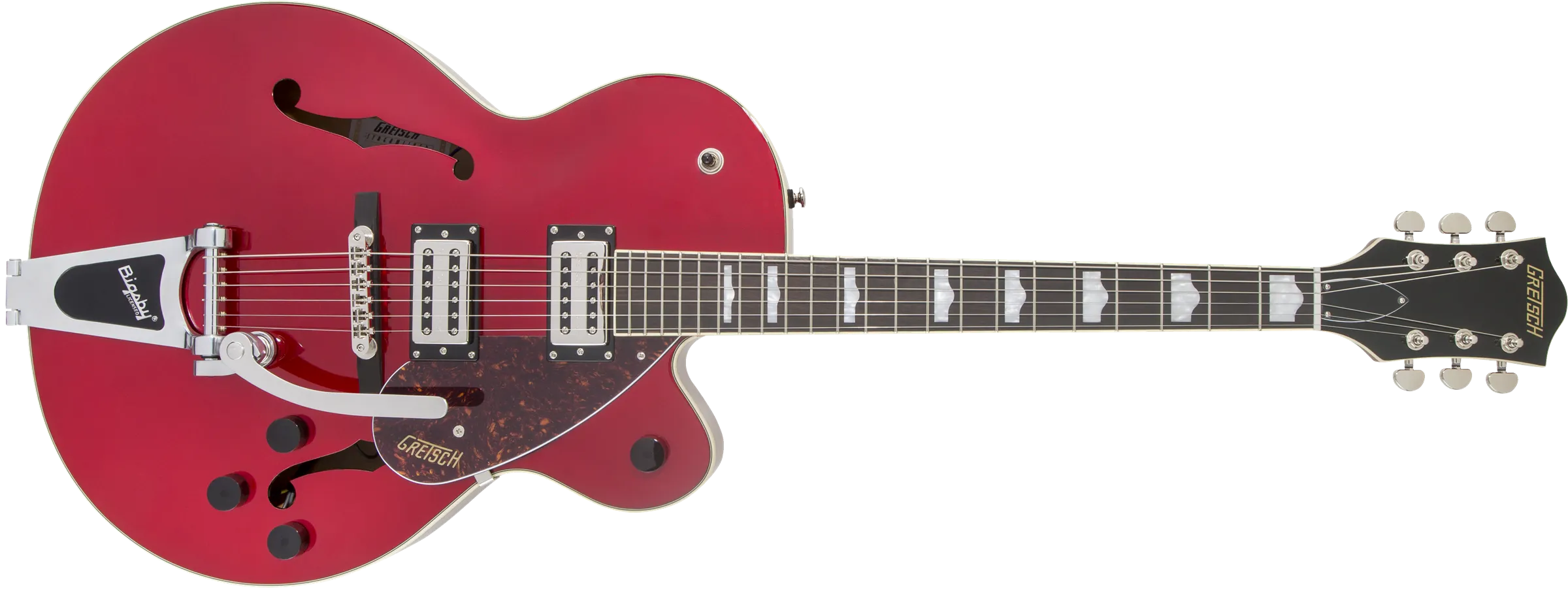 GRETSCH G2420T Streamliner™ Hollow Body with Bigsby®, Laurel Fingerboard Broad'Tron™ BT-2S Pickups Candy Apple Red