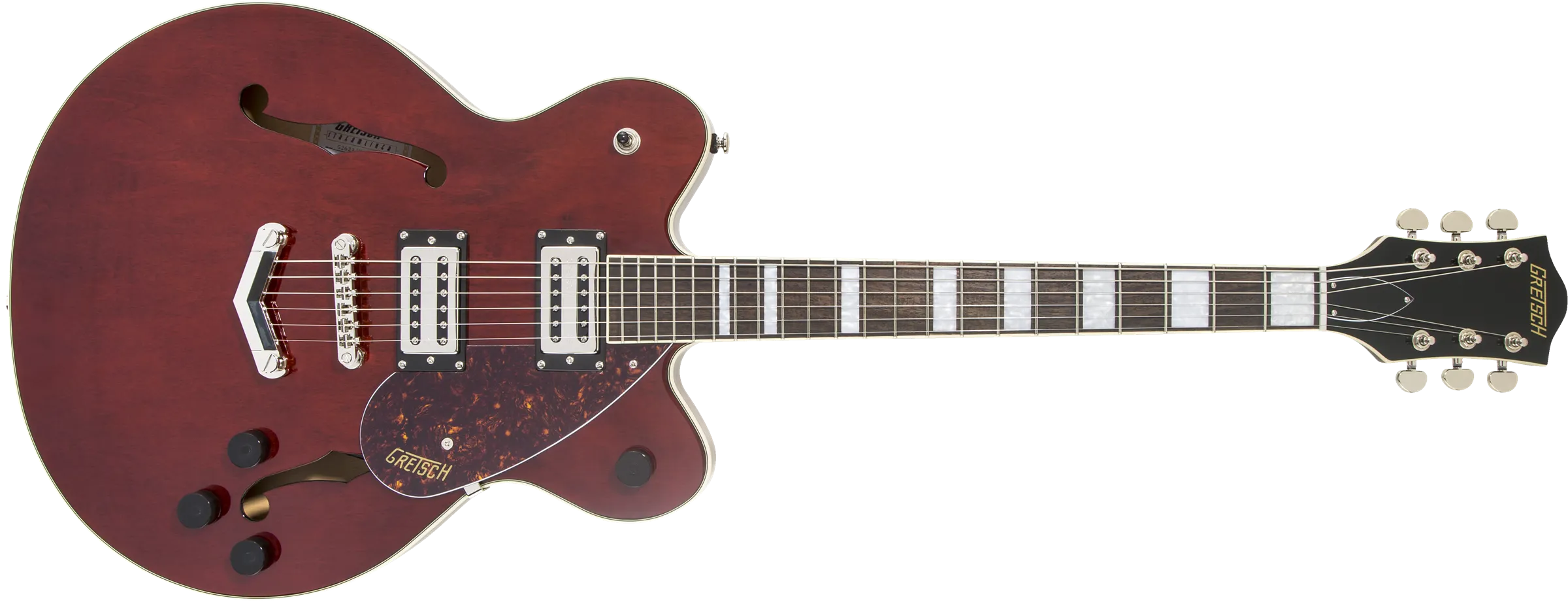 GRETSCH  G2622 Streamliner™ Center Block with V-Stoptail Laurel Fingerboard, Broad'Tron™ BT-2S Pickups Walnut Stain