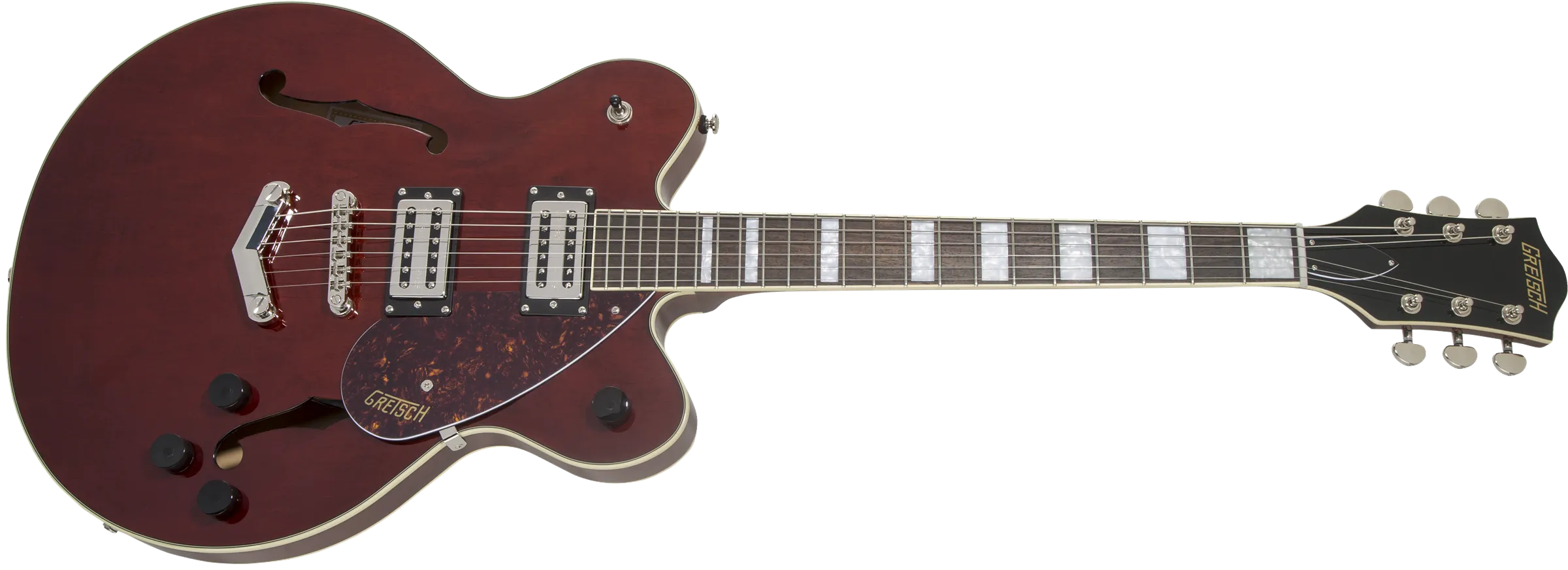 GRETSCH  G2622 Streamliner™ Center Block with V-Stoptail Laurel Fingerboard, Broad'Tron™ BT-2S Pickups Walnut Stain