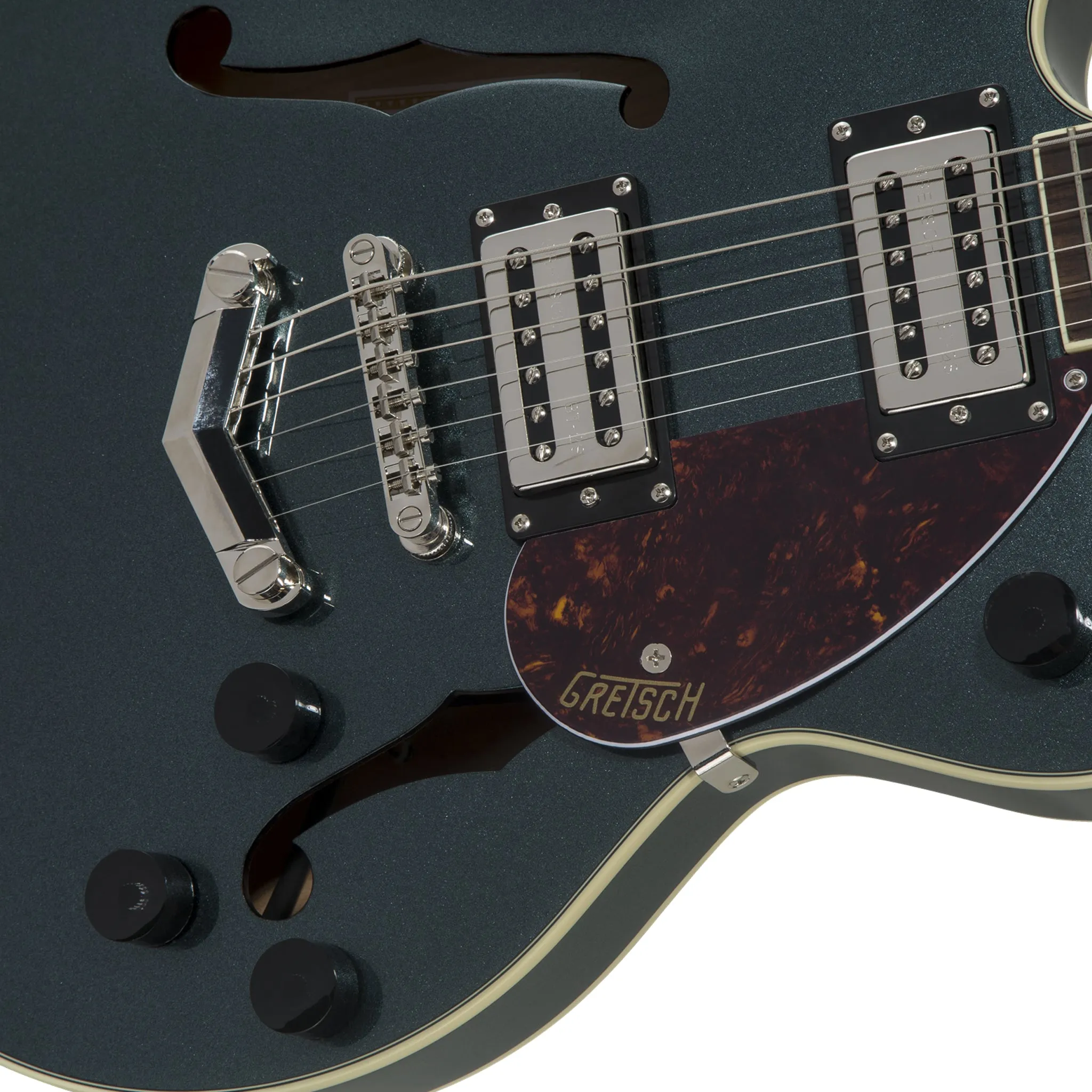 Gretsch G2655 Streamliner Centre Block Jr Double-Cut Guitar w/V-Stoptail, Gun Metal
