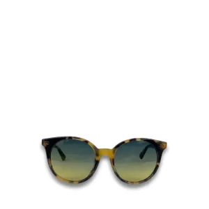 Gucci Round Tortoiseshell Sunglasses