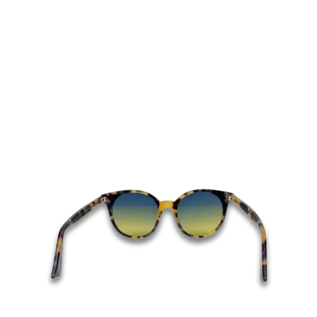 Gucci Round Tortoiseshell Sunglasses