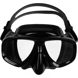 Halcyon Low-profile dual lens mask, with black frame and black skirt