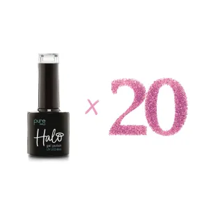 Halo Gel Polish Glitter & Glow Bundle