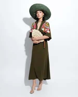 Hand Embroidered Caftan