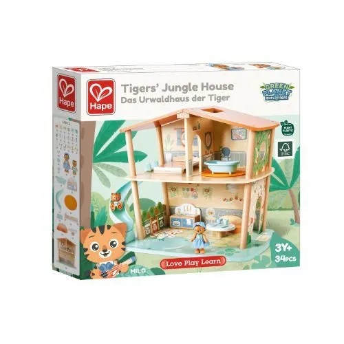 Hape Green Planet TigersÃ¢â‚¬â„¢ Jungle House