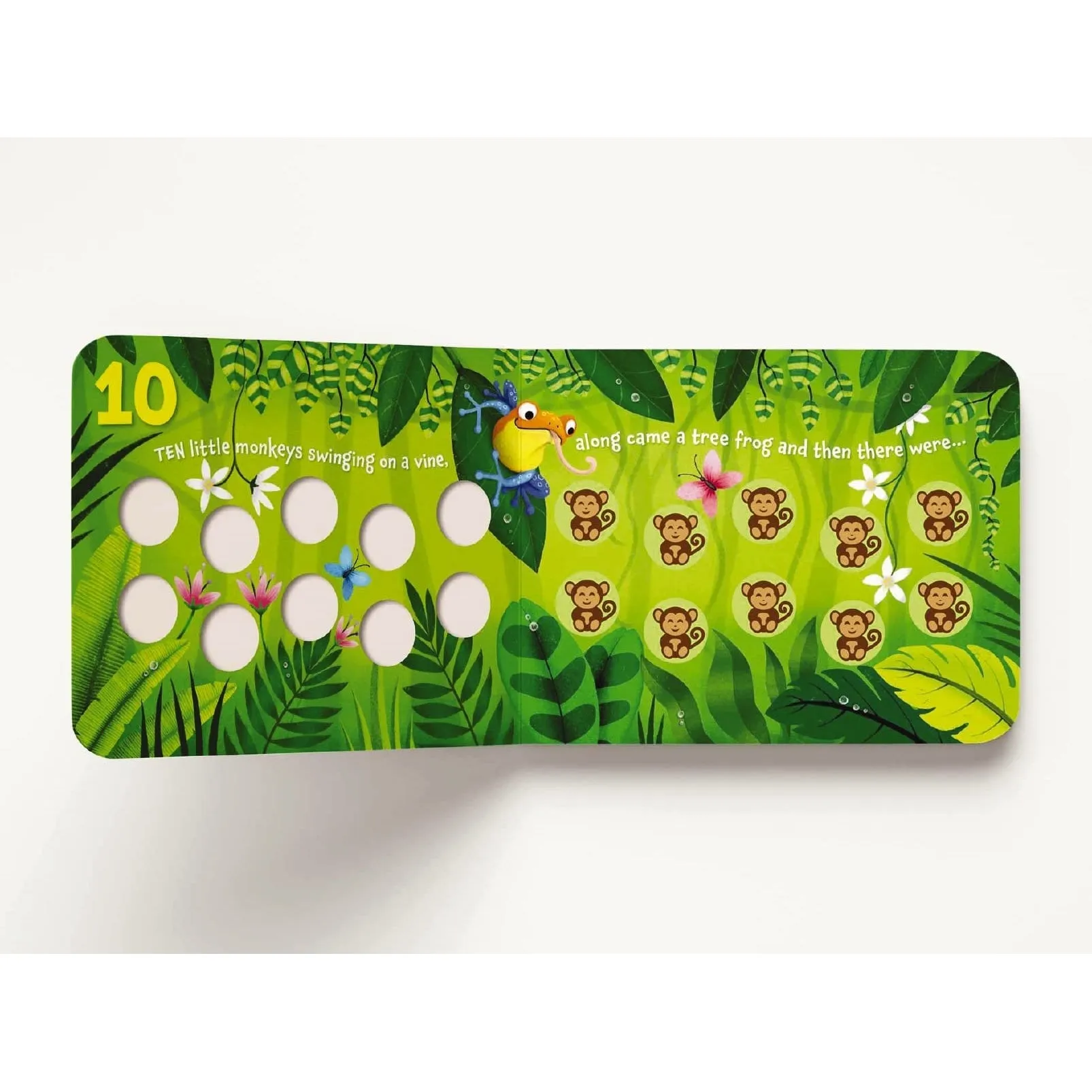 Harper Collins: Ten Little Monkeys: A Magical Counting Storybook