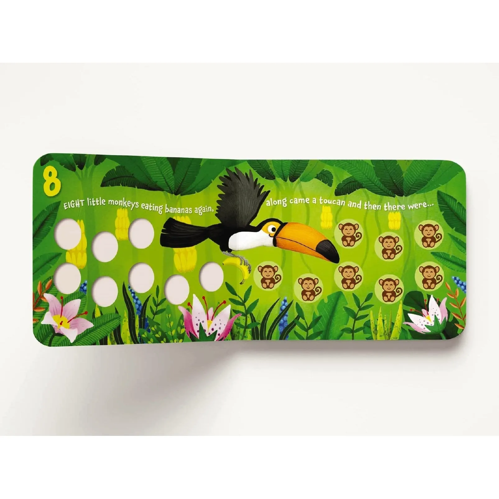 Harper Collins: Ten Little Monkeys: A Magical Counting Storybook
