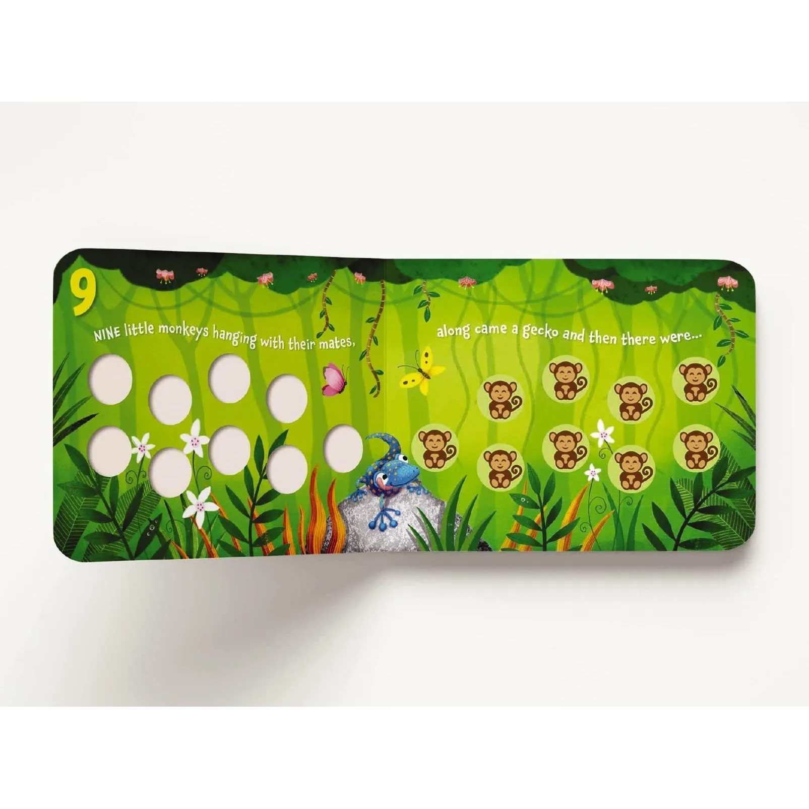 Harper Collins: Ten Little Monkeys: A Magical Counting Storybook