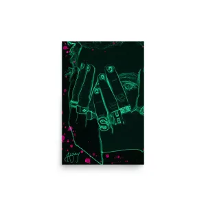 Harry Styles Poster – Modern Outline Poster