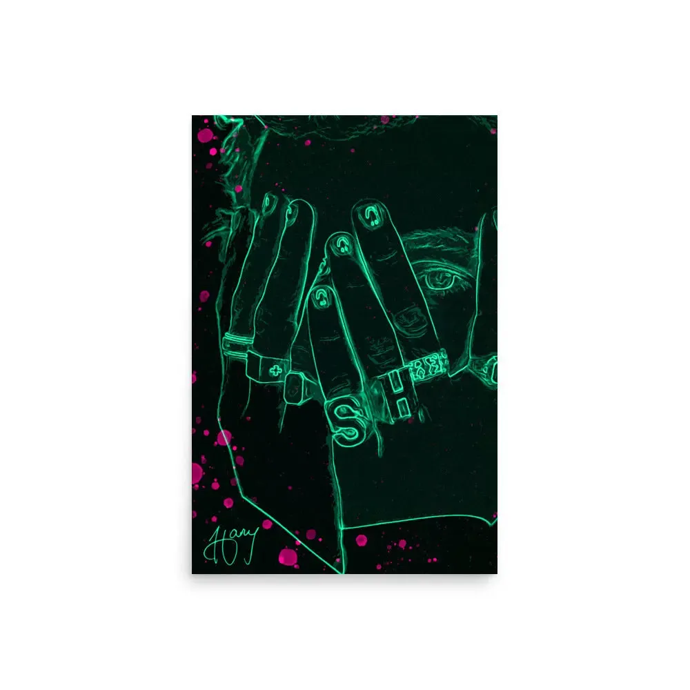 Harry Styles Poster – Modern Outline Poster